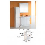 900 Fingerpull Vanity With Kickboard