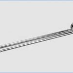 Otus Round Double Towel Rail 750mm