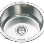 Round Kitchen Sink 430mm