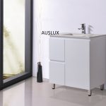 750mm Fingerpull Stone Top Vanity
