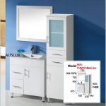 750 Square Vanity With Handles And Legs