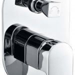 Pine Wall Mixer With Diverter