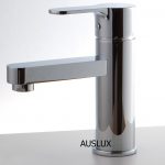 Maya Round Spoon Shaped Handle Basin Mixer