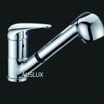 Ruby Slim Rectangle Handle Pull-Out Sink Mixer