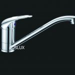 Mina Slim Rectangle Handle Sink Mixer