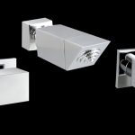 Square Shower Set 1/4 Turn