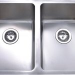 Otus Double Bowl Topmount Sink 820 x 470 x 190mm
