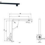 Square Goosneck arm