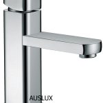 Cora Ellipse Handle Basin Mixer