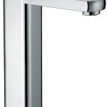 Cora Ellipse Handle High Rise Basin Mixer