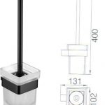 Toilet brush holder
