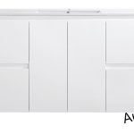 1200 PVC Finger pull Vanity With Legs