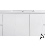 1500 PVC Finger pull Wall Hung Vanity