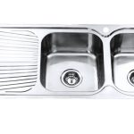S1180 Right Hand Double Bowl Stainless Steel Sink