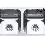 S560 Double Bowl Square Stainless Steel Sink