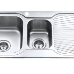 S980 Left Hand Double Bowl Stainless Steel Sink