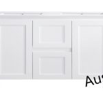 1200 Double Bowl Shaker Style Vanity With Legs