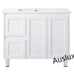 900 Left Drawers Shaker Style Vanity With Legs
