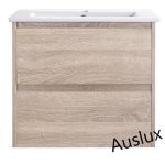 600 Light Woodgrain Wall Hung Vanity