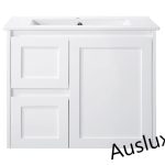 750 Wall Hung Shaker Style Vanity Left Drawers