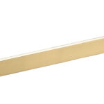 Flores Single Towel Rail 800mm Brushed Gold