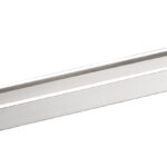 Flores Double Towel Rail 600mm Brushed Nickel