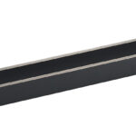 Flores Double Towel Rail 800mm Matt Black