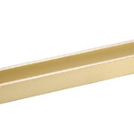 Flores Double Towel Rail 800mm Brushed Gold