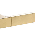Flores Toilet Roll Holder Brushed Gold
