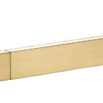 Flores Towel Bar Brushed Gold