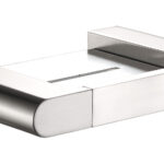 Flores Soap Holder Brushed Nickel
