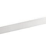Ceram Single Towel Rail 800mm Brushed Nickel