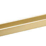 Ceram Double Towel Rail 600mm Brushed Gold