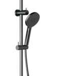 Cora Round Brass Multi-function Shower Set Gunmetal