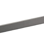 Flores Single Towel Rail 600mm Gun Metal