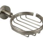 Otus Round Soap Dish Brushed  Nickel