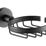 Otus Round Soap Dish Matt Black