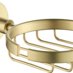 Otus Soap Basket Brushed Gold