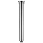 Round Vertical Shower Arm Chrome