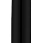 Round Vertical Shower Arm Matt Black
