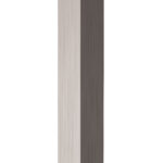 Square Vertical Shower Arm Brushed Nickel