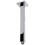 Square Vertical Shower Arm 400mm