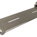 Otus Round Metal Shelf Brushed  Nickel