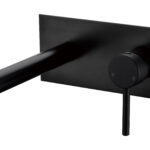 Otus Wall Mixer Square Matt Black
