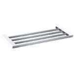 Eden Towel Shelf 600 mm White & Chrome