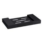 Eden Metal Soap Dish Matt Black