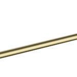 Otus Single Towel Rail 750mm Brushed Gold