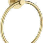 Otus Towel Ring Brushed Gold