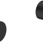 Tana 1/4 Turn C/D Wall Top Assembly Matt Black