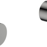 Tana 1/4 Turn C/D Wall Top Assembly Brushed Nickel